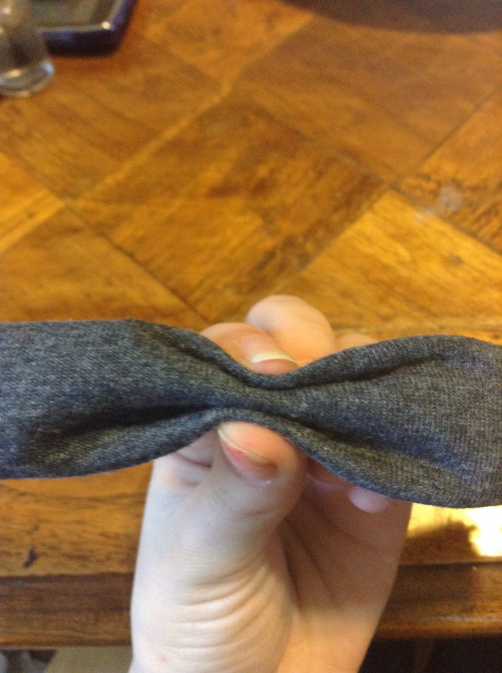 Now make the center of the bow