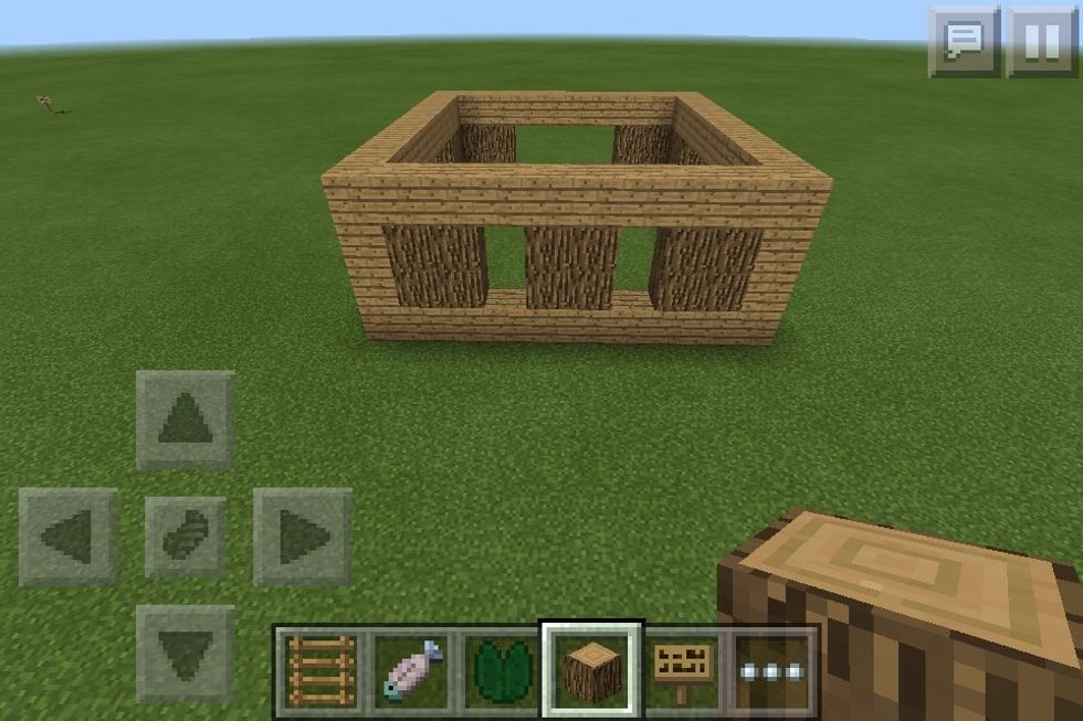 Now make to more in the middle