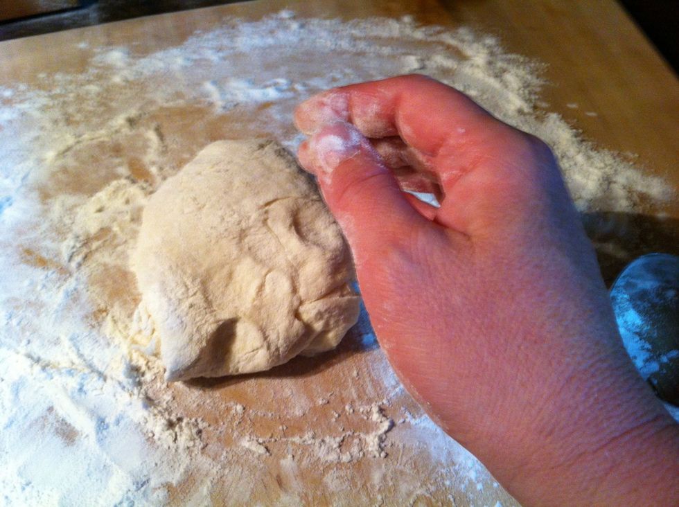 Now mash down again.