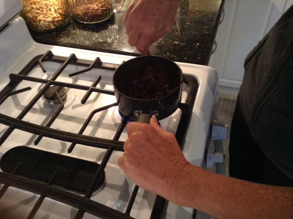 Now melt your chocolate