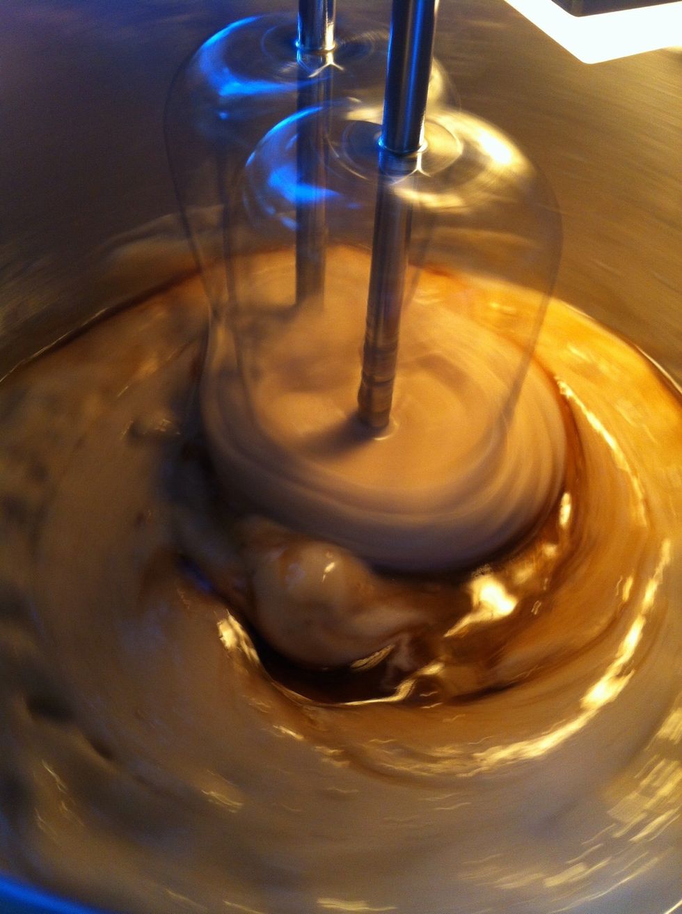 Now mix all of the ingredients together.