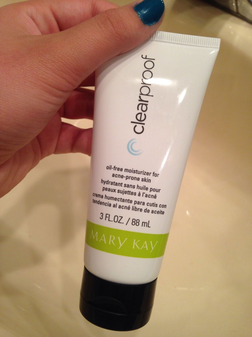 Now moisturizer!! I hate moisturizer, but it will help on the long run!