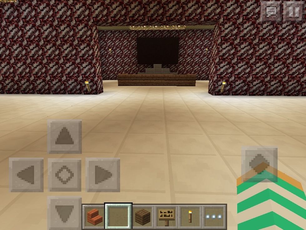 Now on to the next room the living room