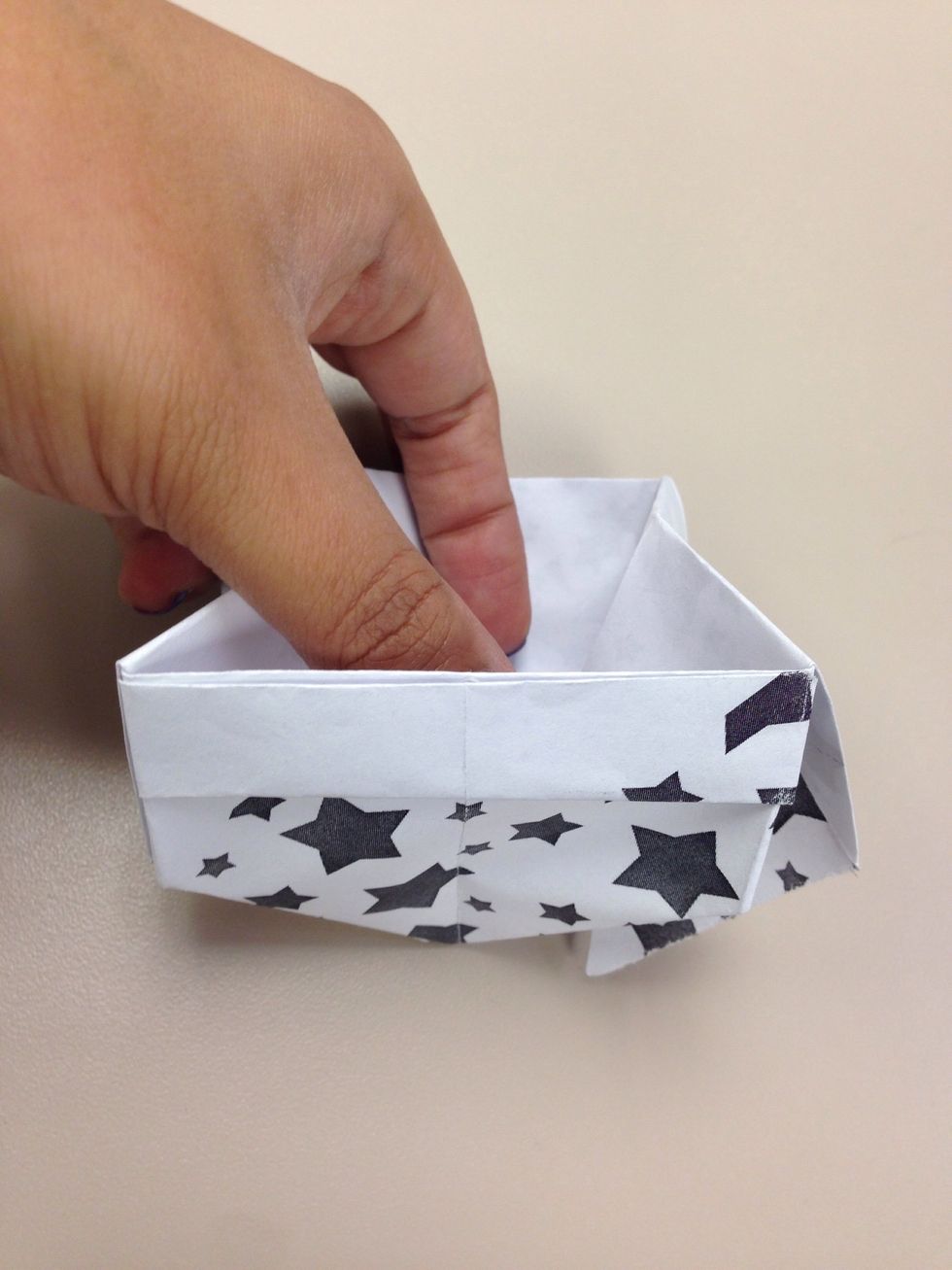 Now open this from inside and push it gently from the bottom