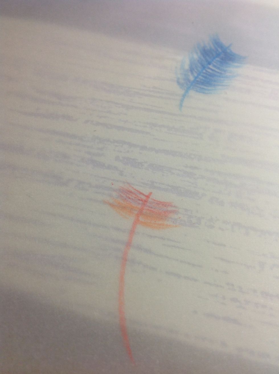 Now orange........