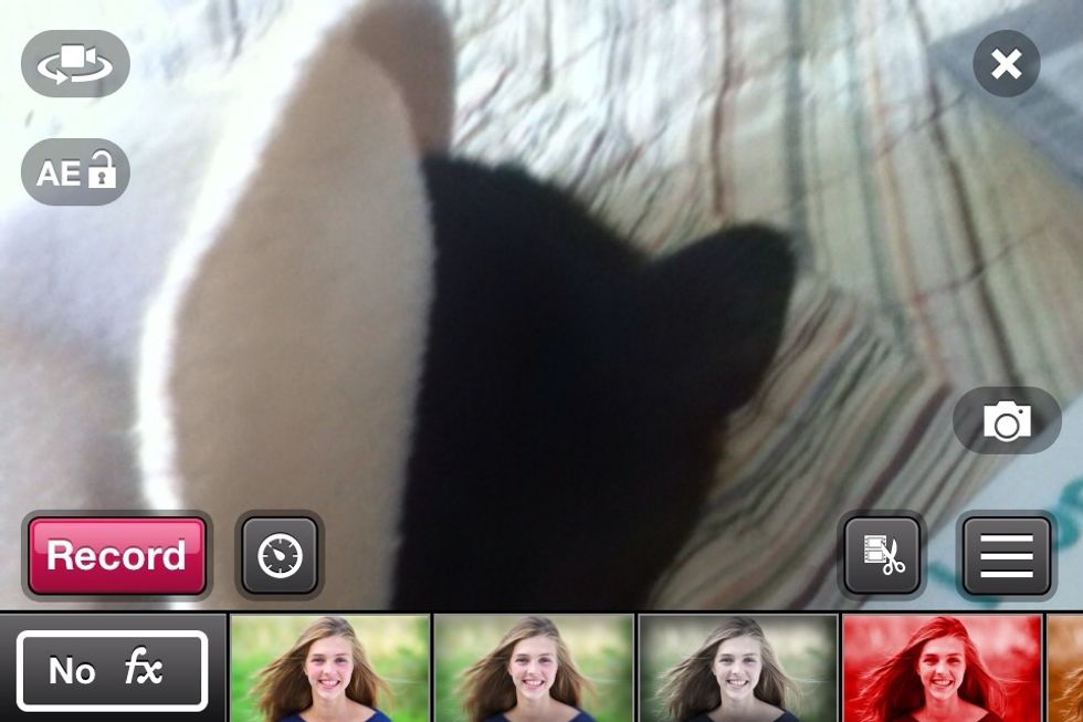 Now pick any of the fx on the bottom of your screen