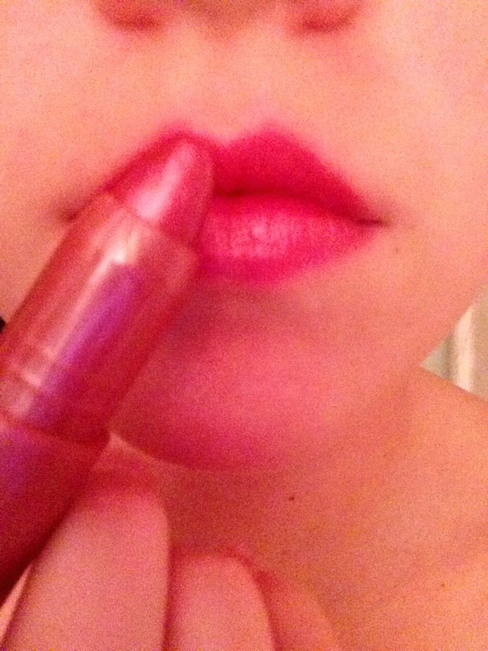 Now proceed to fill in your lips :) sorry for the bad quality\ud83d\ude01