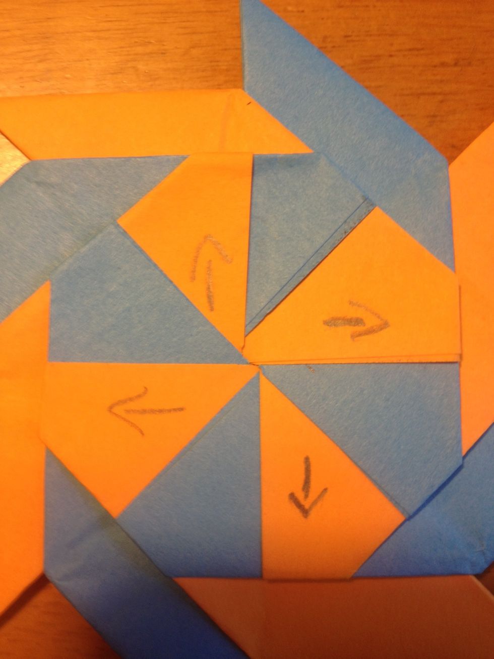 Now pull out on the orange and it should look like->