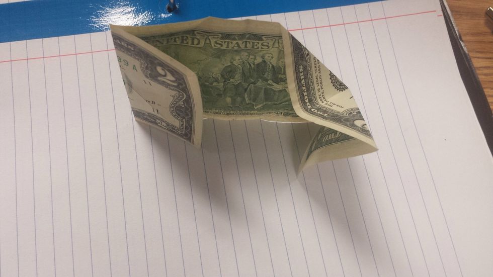 Now push in the sides