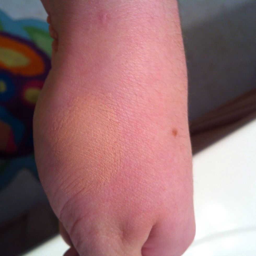 Now put a small amount on your hand to see if you like the color! Hope you enjoyed! If you have any questions or you tried this comment and tell me how it worked!