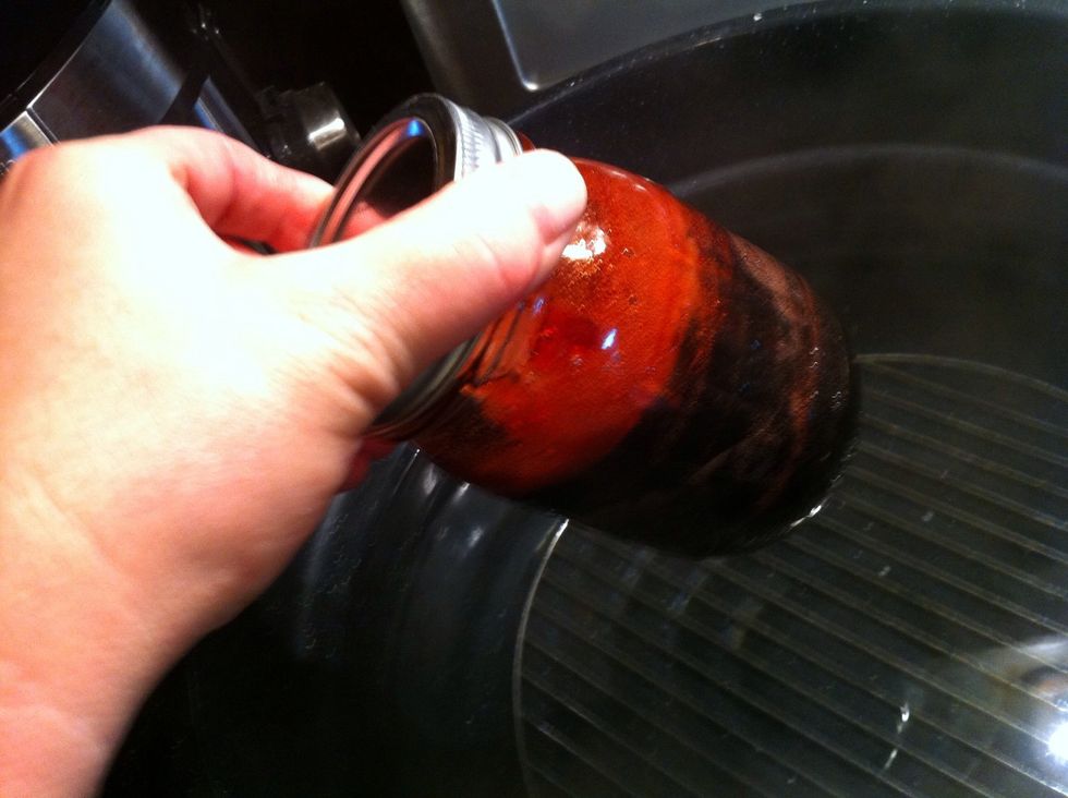 Now put back in your water. ..sealed tight.