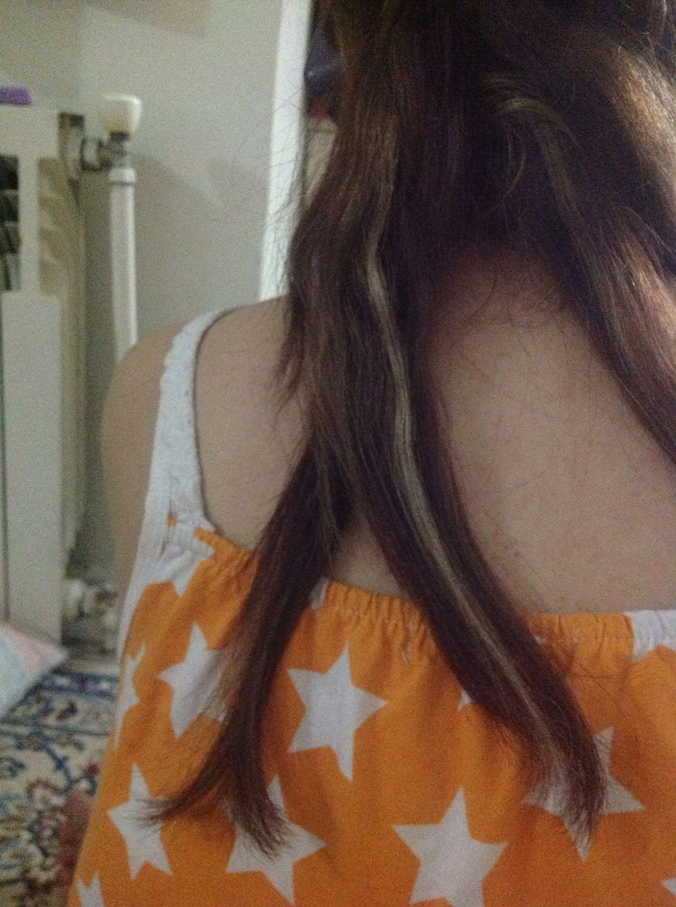 Now put fifth part over forth part...