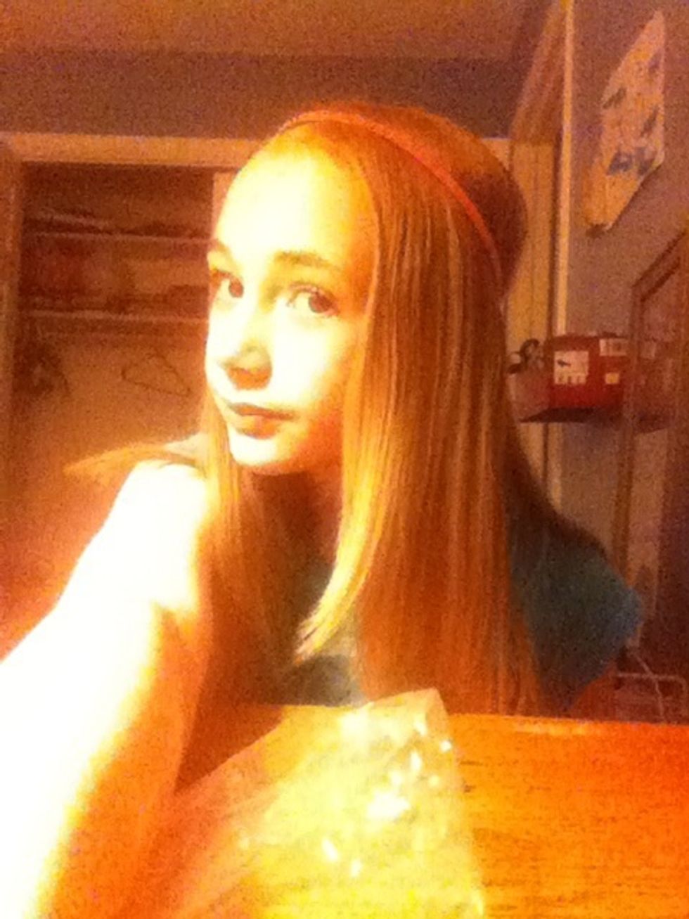 Now put your headband on like so