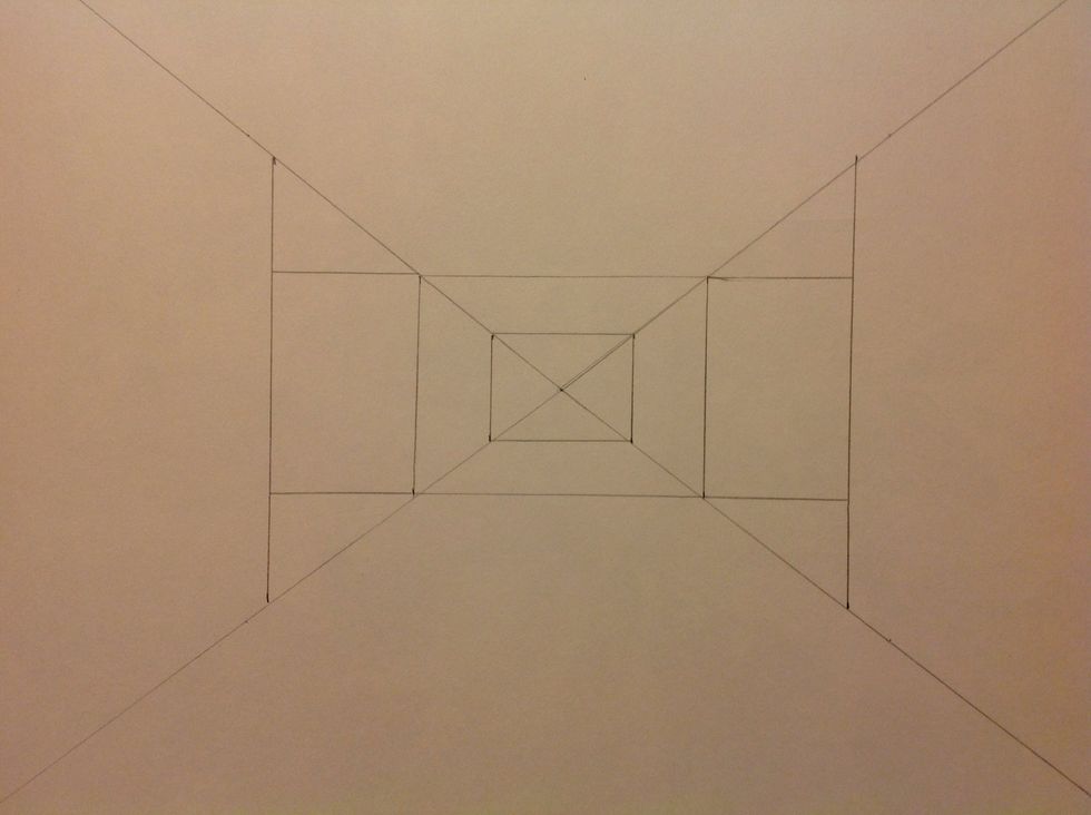 Now repeat the last step on the bottom of the rectangle.