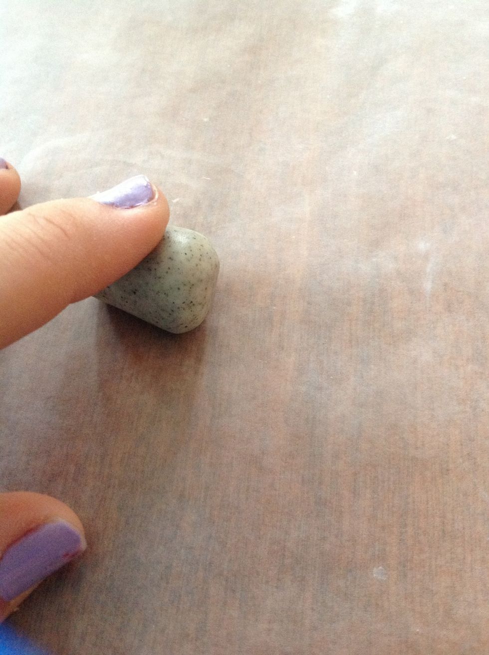 Now roll it into a cylinder shape