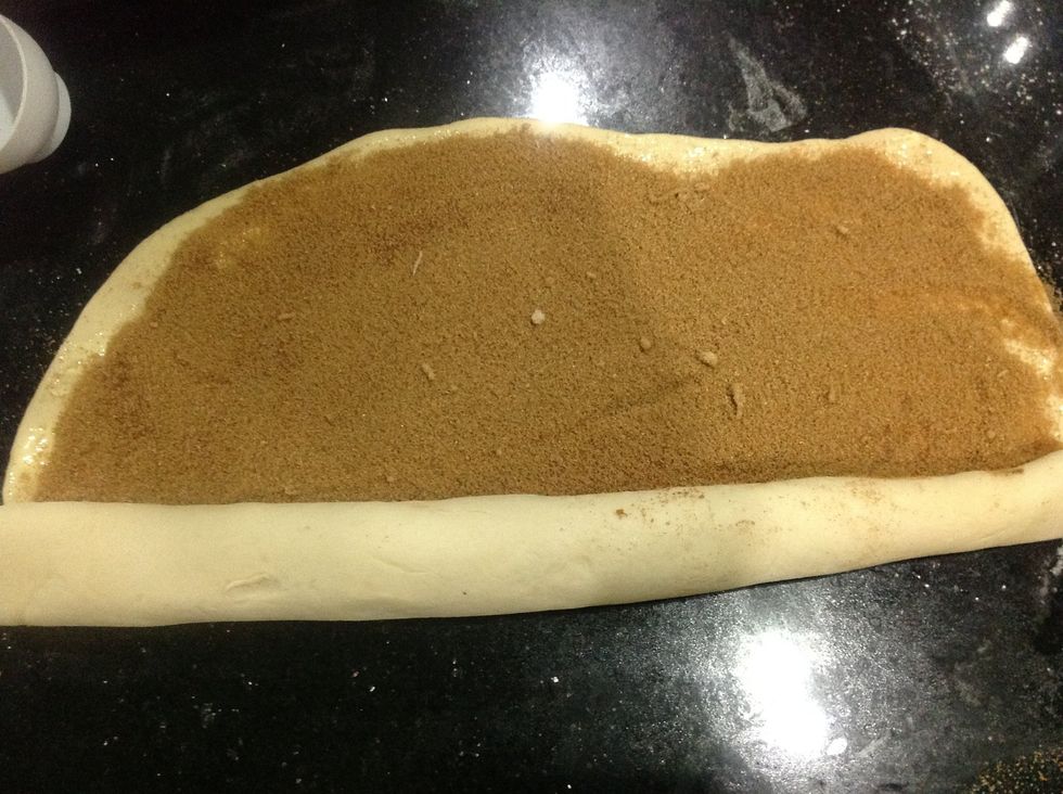 Now roll it. Roll it as tight as possible!