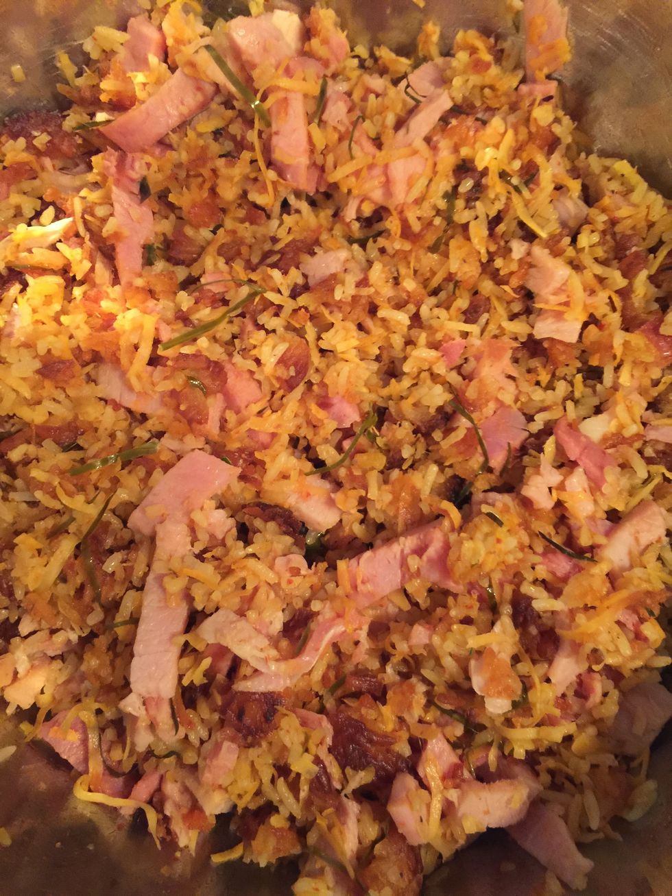 Now season with fish sauce, sugar, lime juice. (Msg opt) I always start lightly, then mix and taste. Adjusting as I mix and taste.