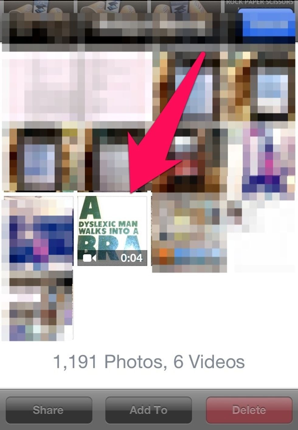 Now select the video you want to upload to YouTube