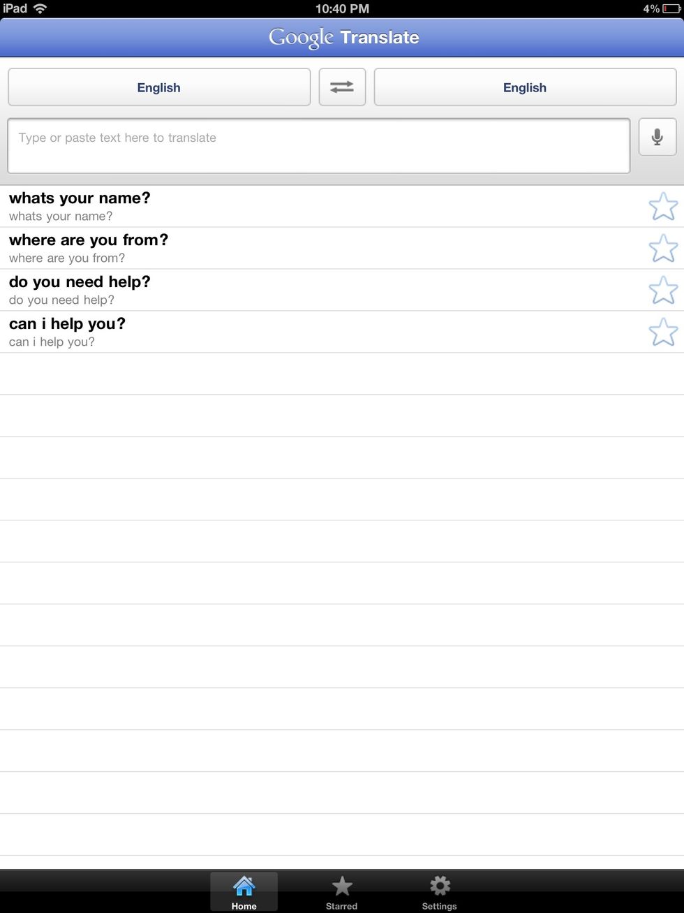 Now set your language to english english or english Arabic . Or the language you want