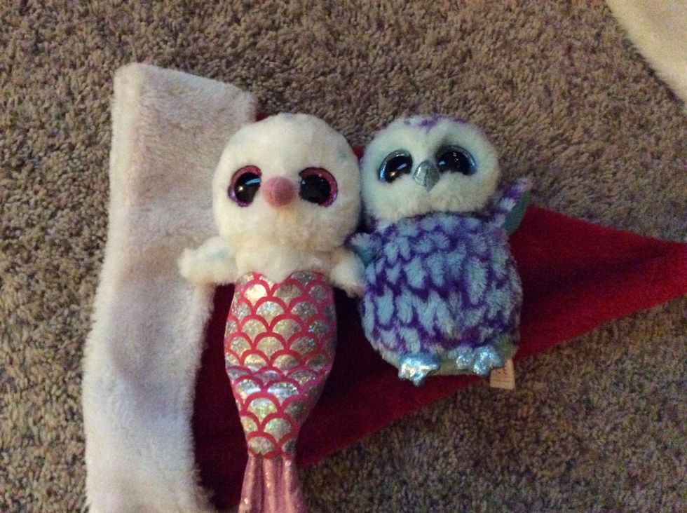 Now, start doing what they're doing. For example, laying on a giant Santa hat.