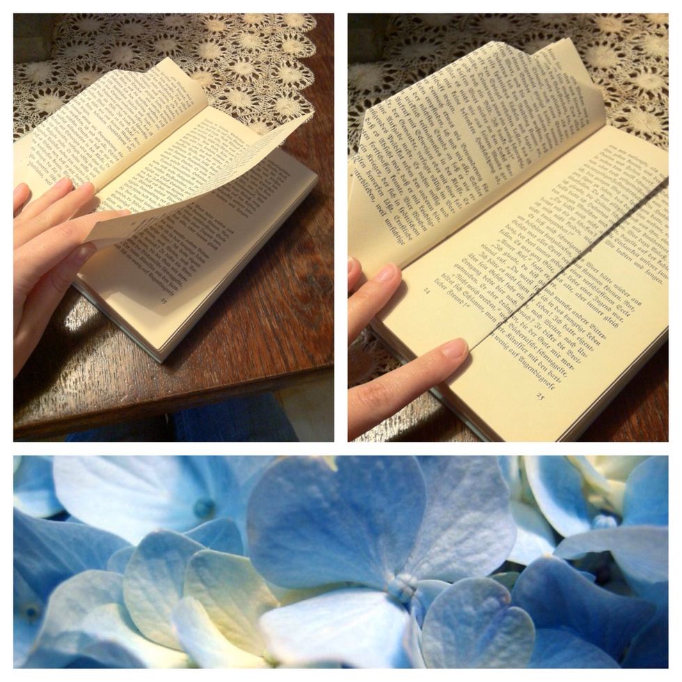 Now start folding the next 10 pages in half