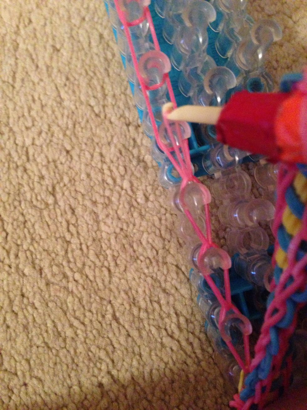 Now start hooking it