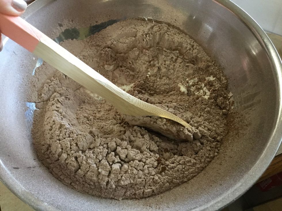 Now stir these together.
