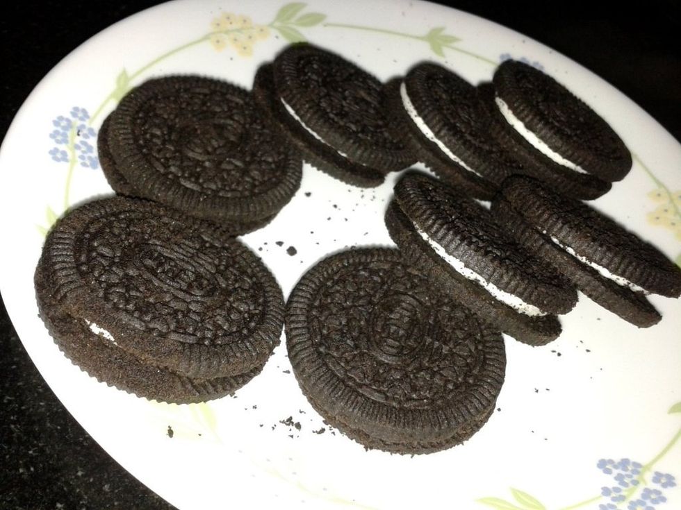 Now take the oreo
