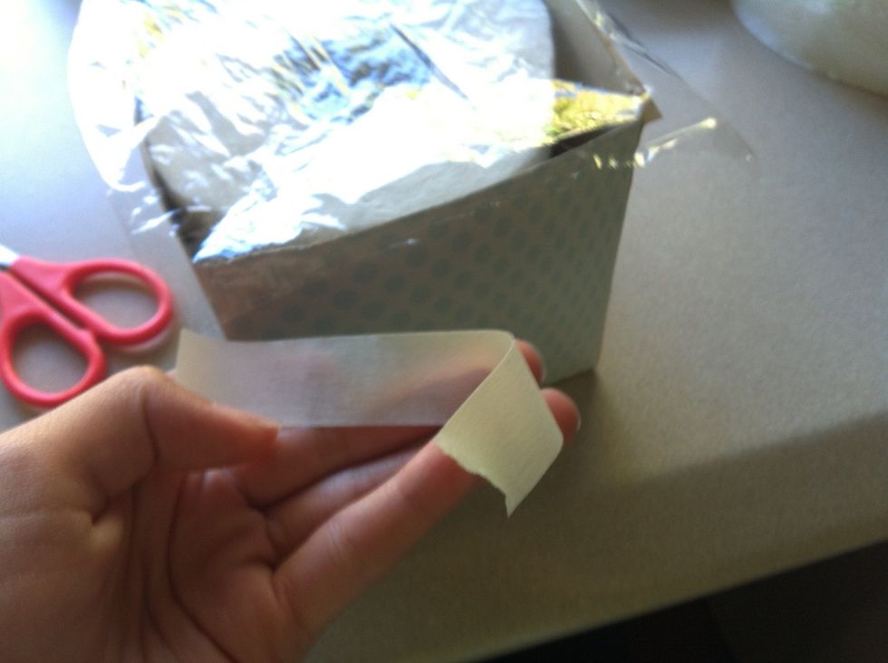Now tape it down