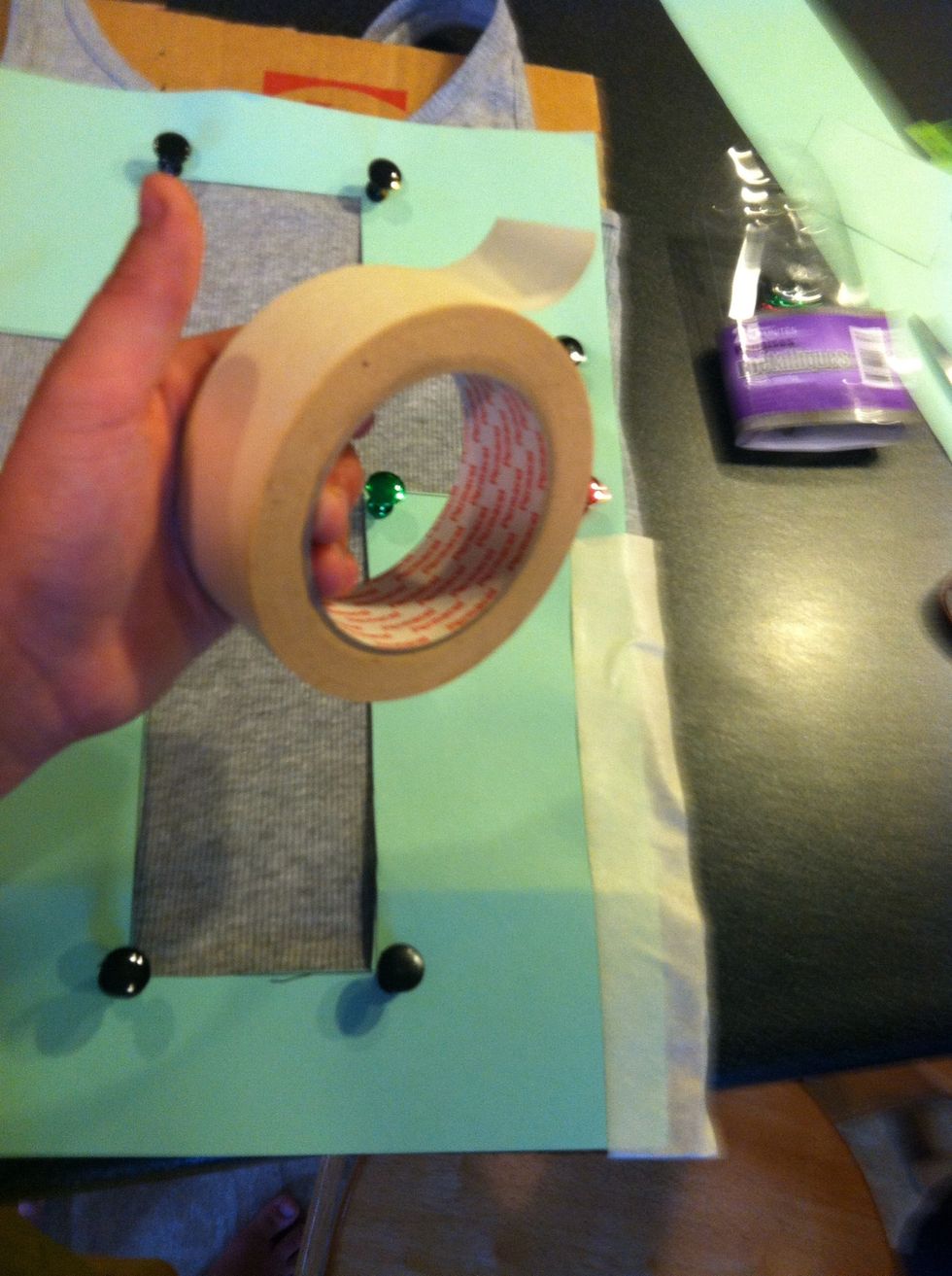 Now tape that sucker down