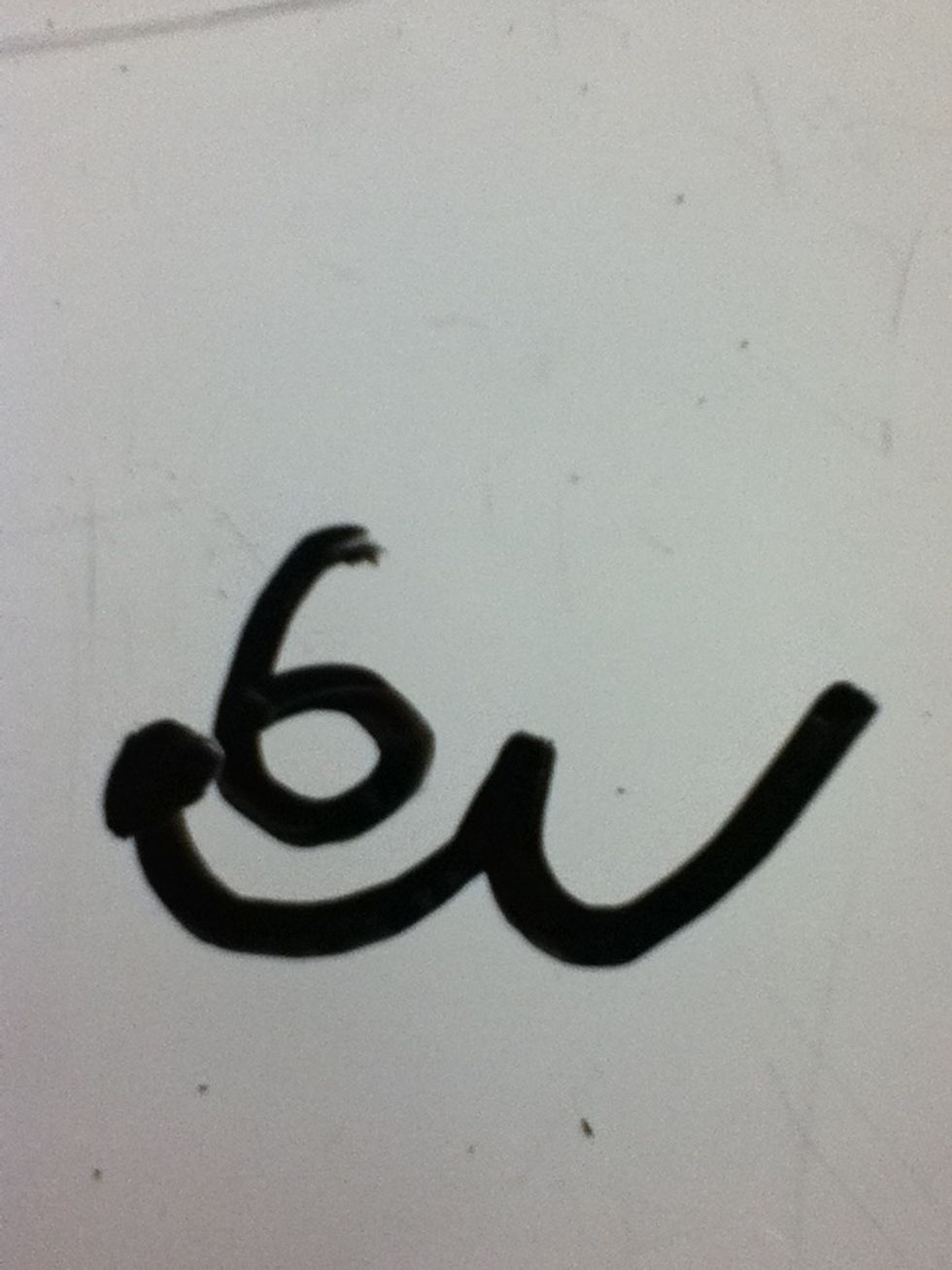 Now that is the decimal. Now to make the decimal to a percent you must move the decimal to the right 2 spaces and in the blank space , put a 0 there.