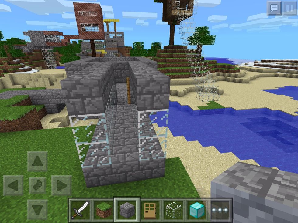 Now that's done. Just the roof.