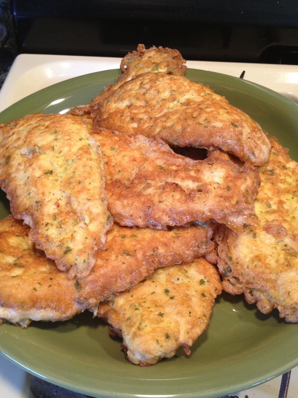 Now that we fried all the chicken, lets put them in a nice warm place. Time to make the sauce.