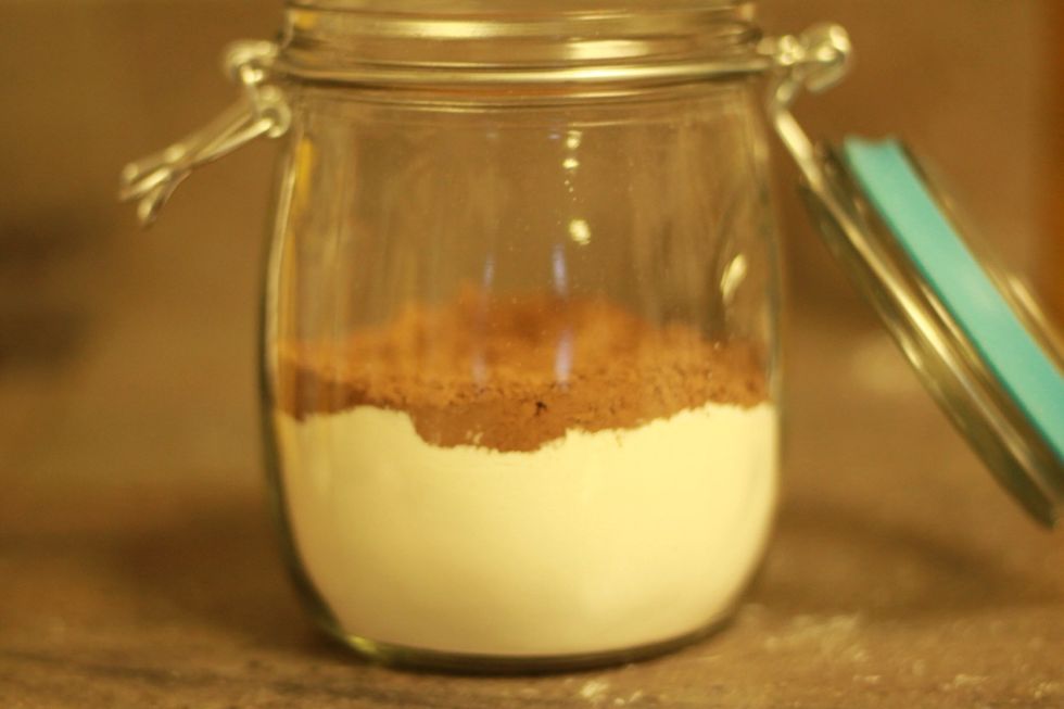 Now the cocoa powder.