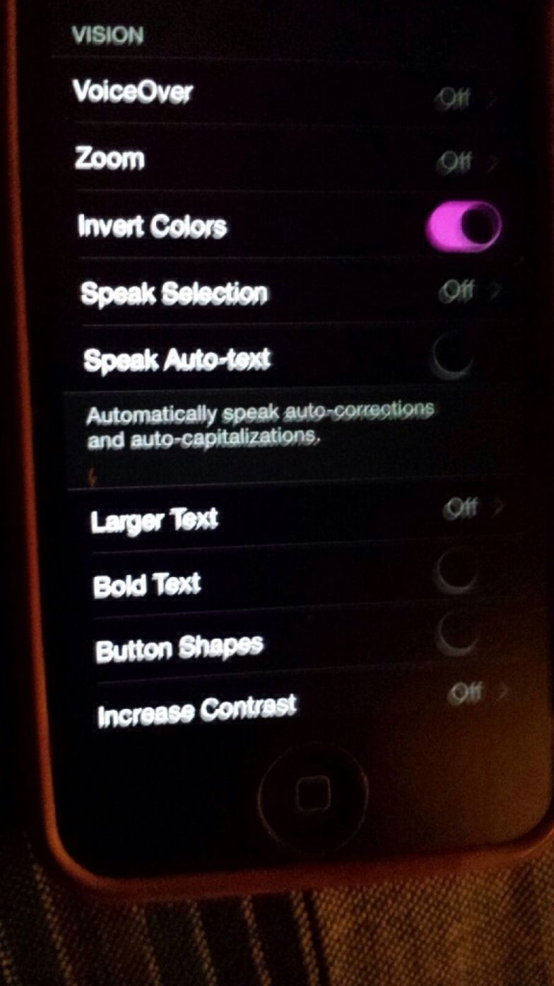 How to invert colors on iphone 5 - B+C Guides