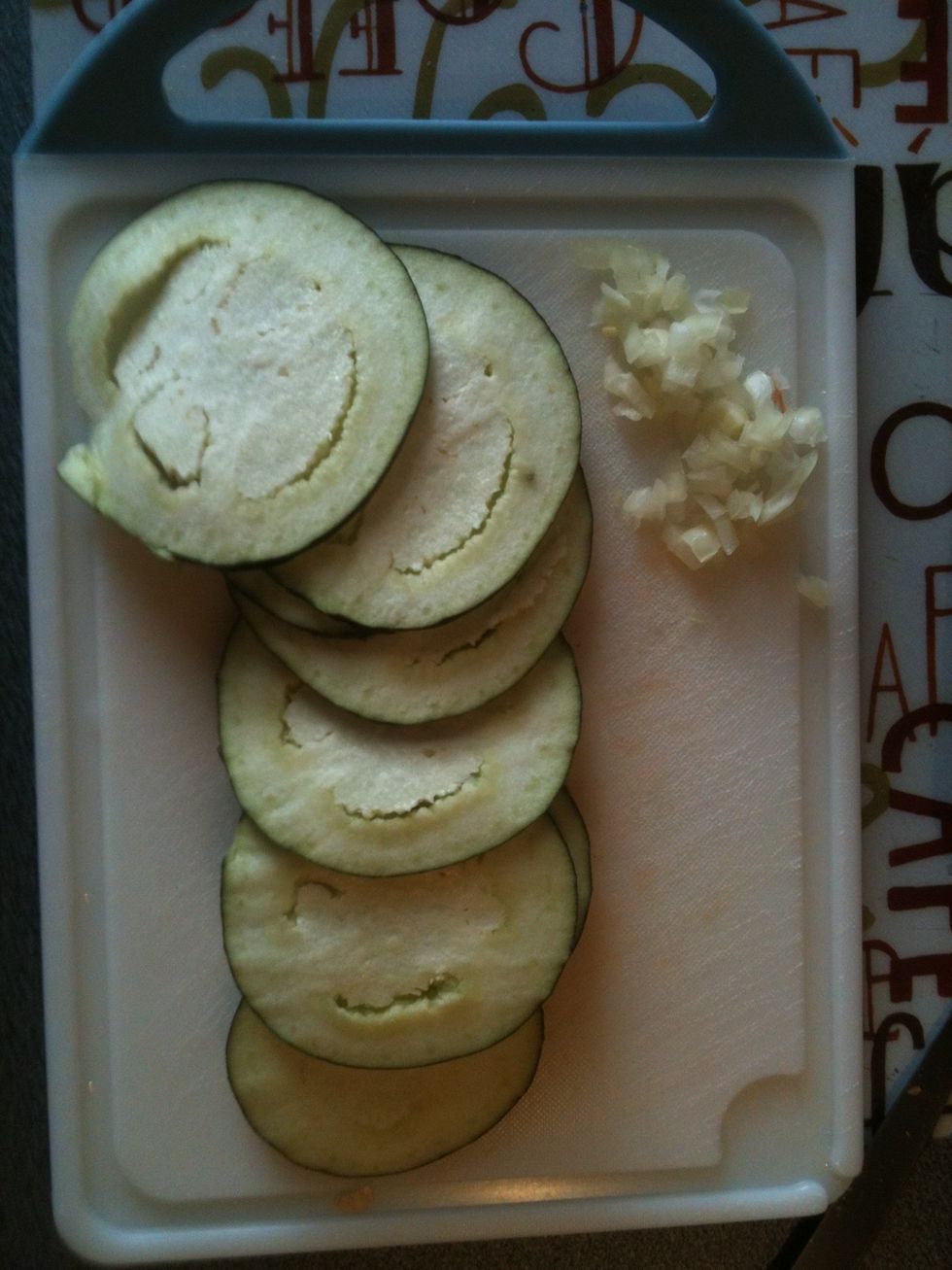 Now the eggplant!