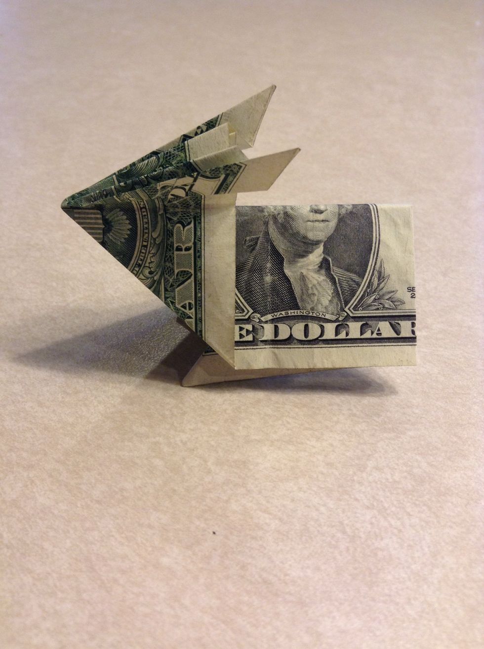 Now the feet are done