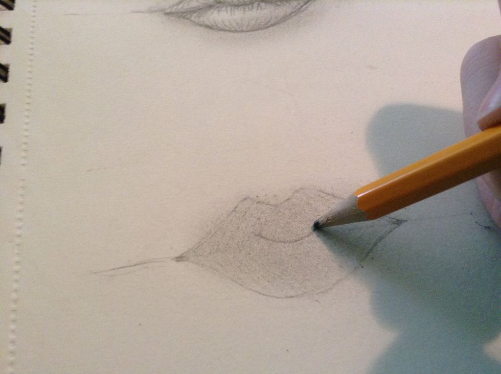 now the lines should have faded, so re-outline the whole thing:)