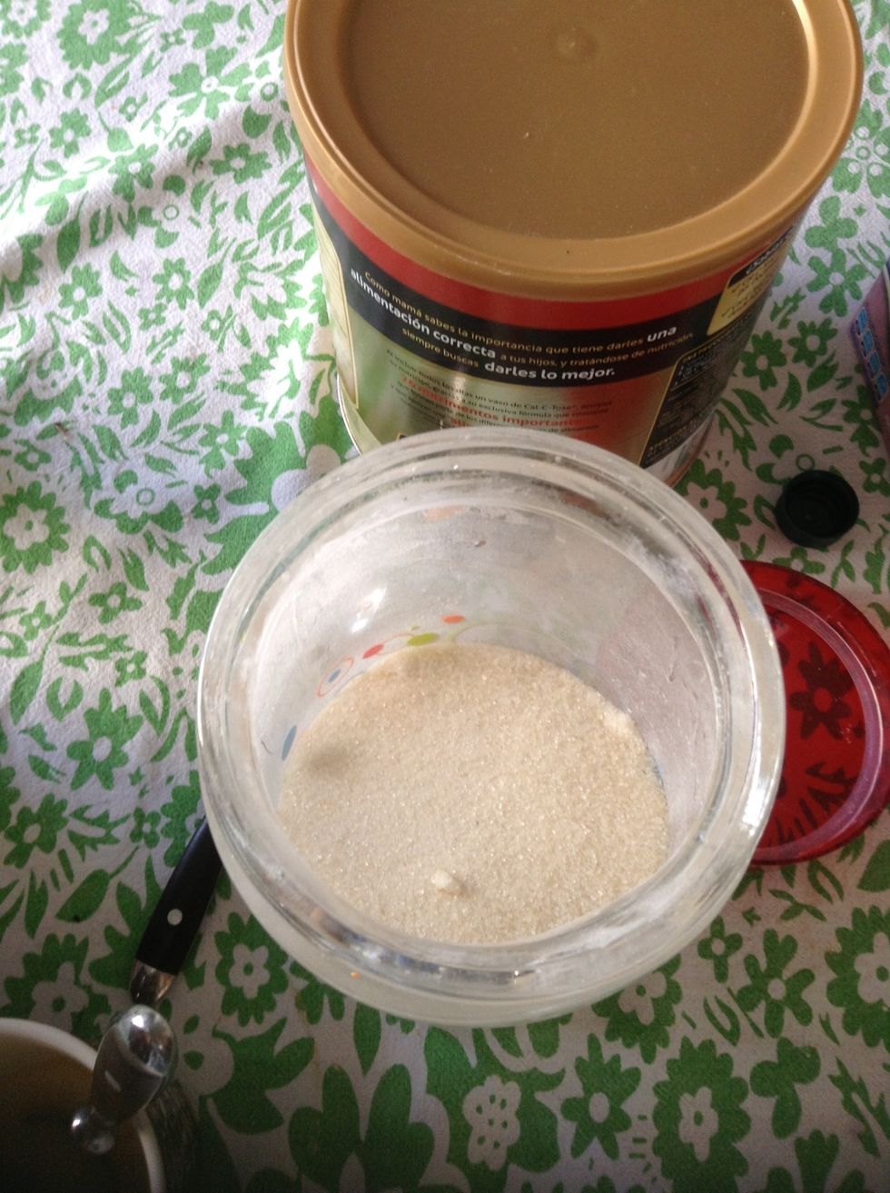 Now the sugar