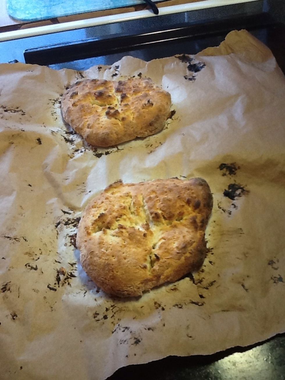 Now they are ready and they should just for a few minutes.