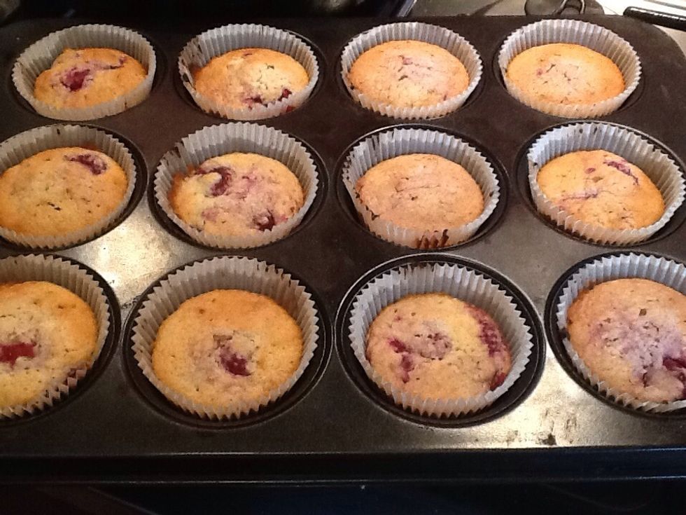 now they should look golden with pink/purple bits everywhere. Sprinkle a little sugar on top and ENJOY! P.S. they taste even better when they are hot \ud83d\udc4c\ud83d\udc4c