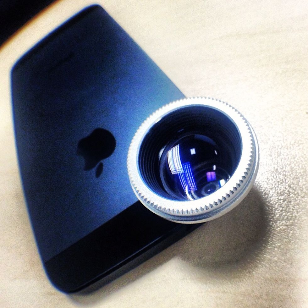Now they simply just click on the back and boom your Phone is pretty much a DSLR (Kind of) :P Have a look at the next steps for the results