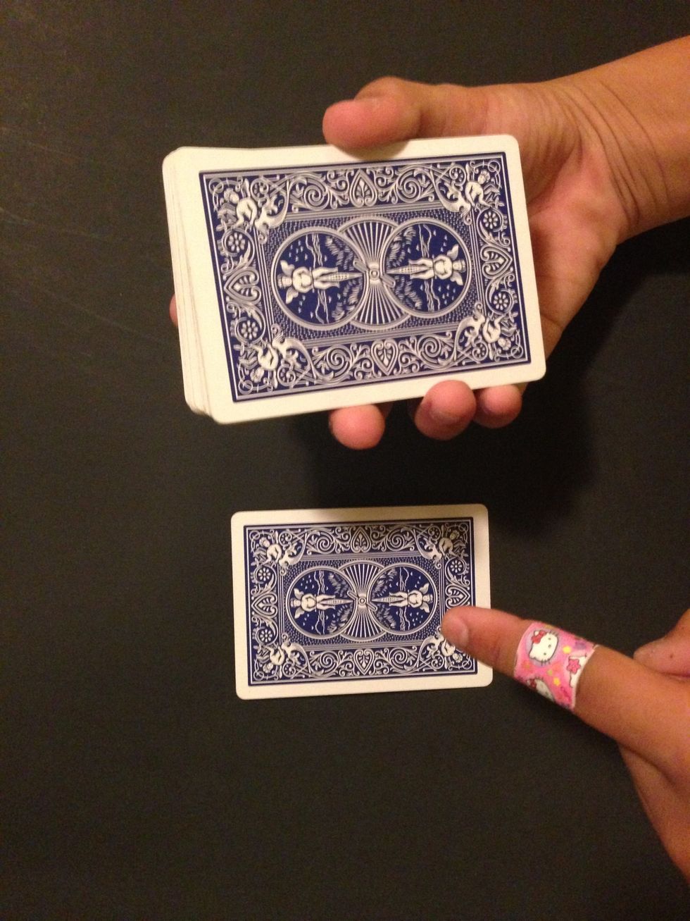 Now this is their card.