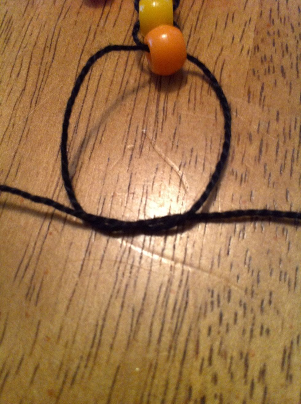 Now tie a knot like this.