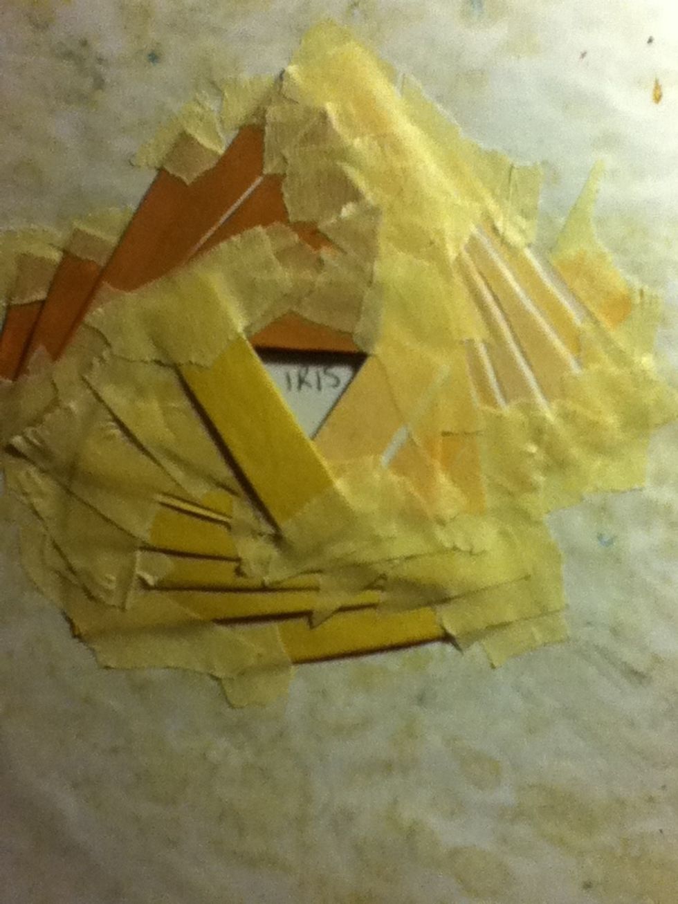 Now time for the iris