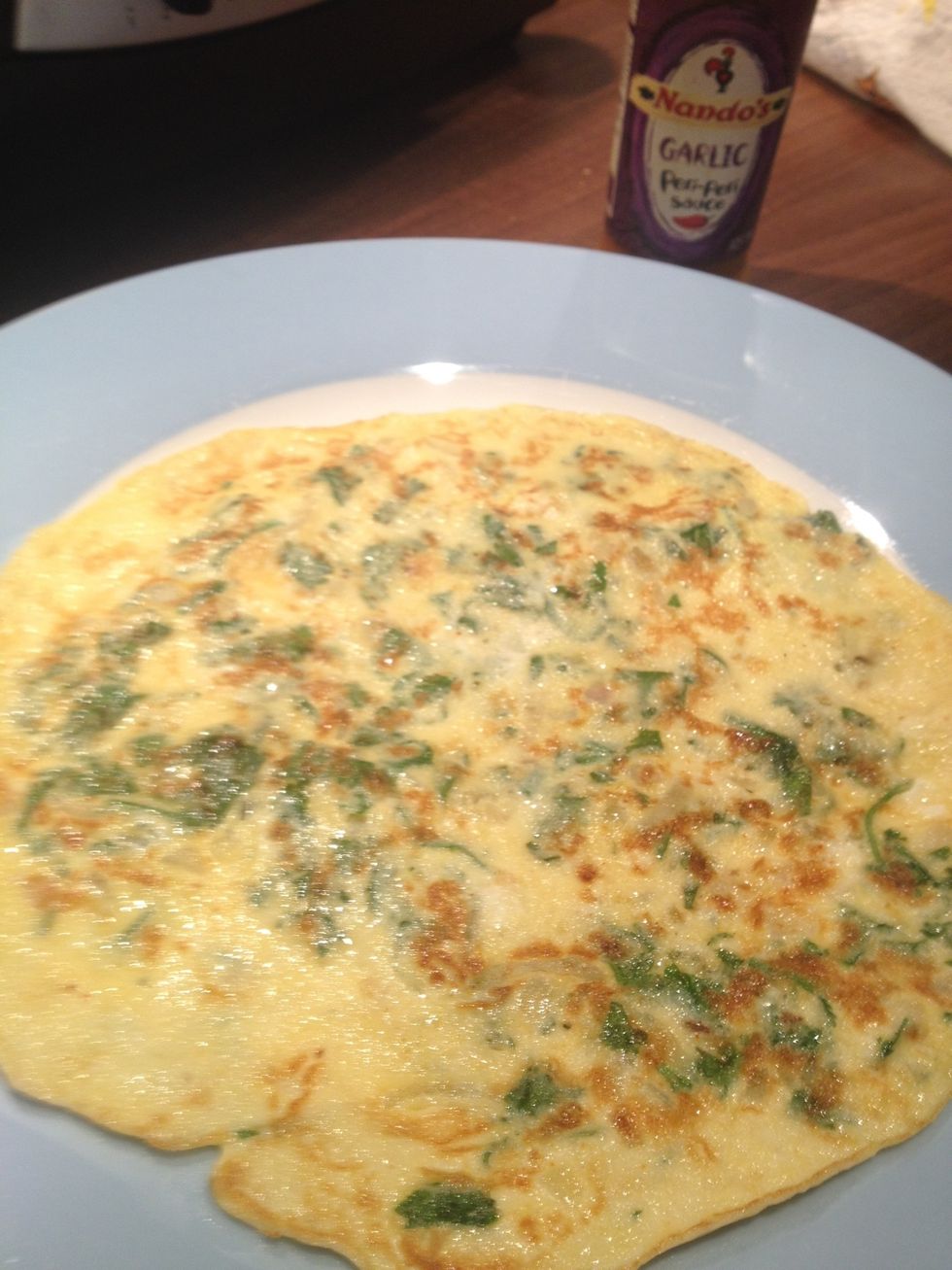 Now time to launch into a plate and enjoy!! :) (lovely with some Nandoes sauce)
