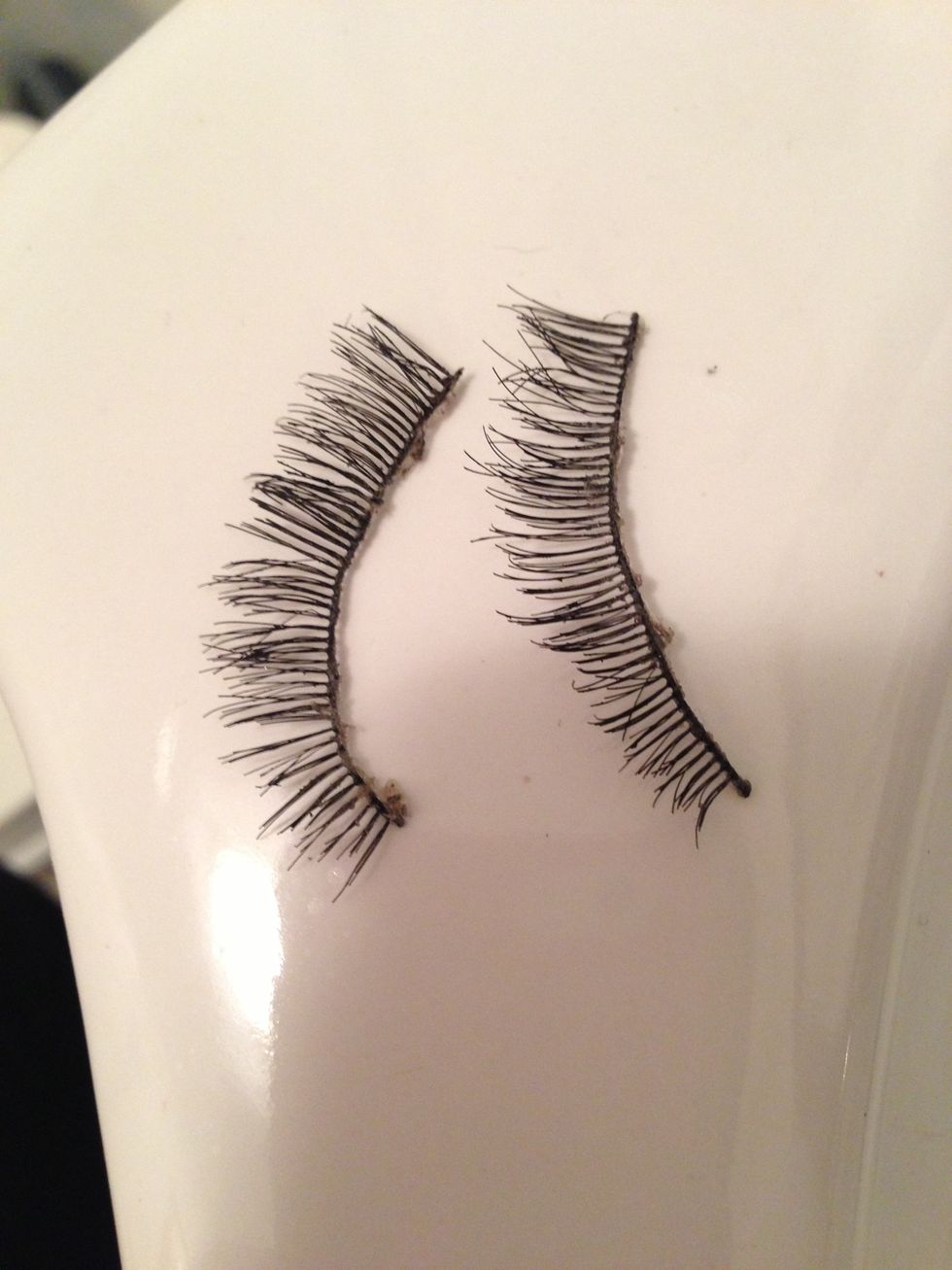 Now to clean them to re-use again.