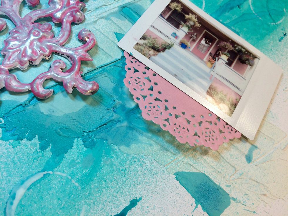 Now, to start laying my elements down.