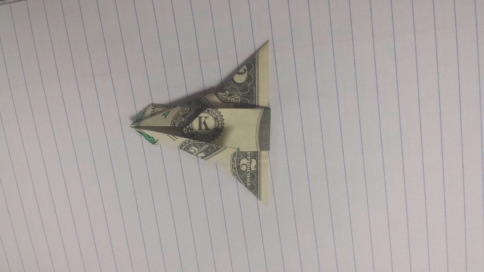 Now tuck in the flaps