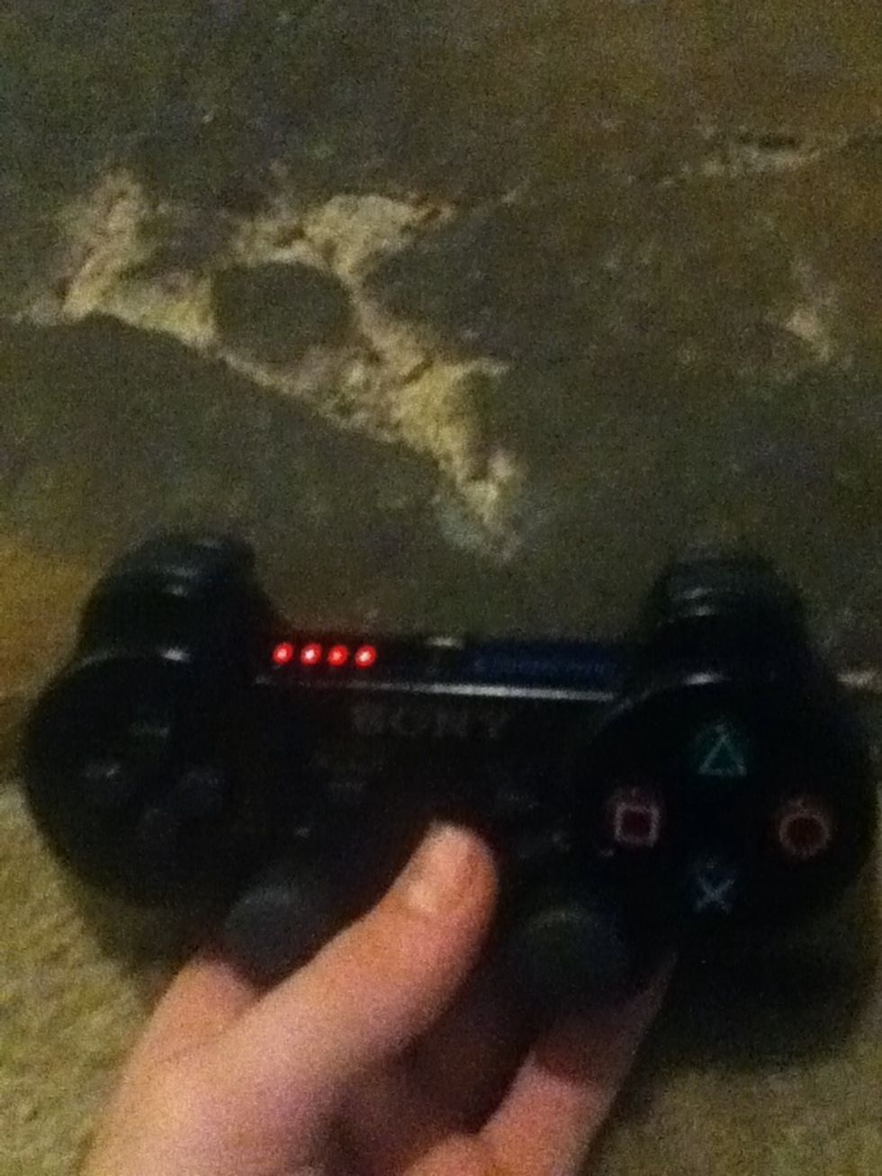 Now turn on your controller.